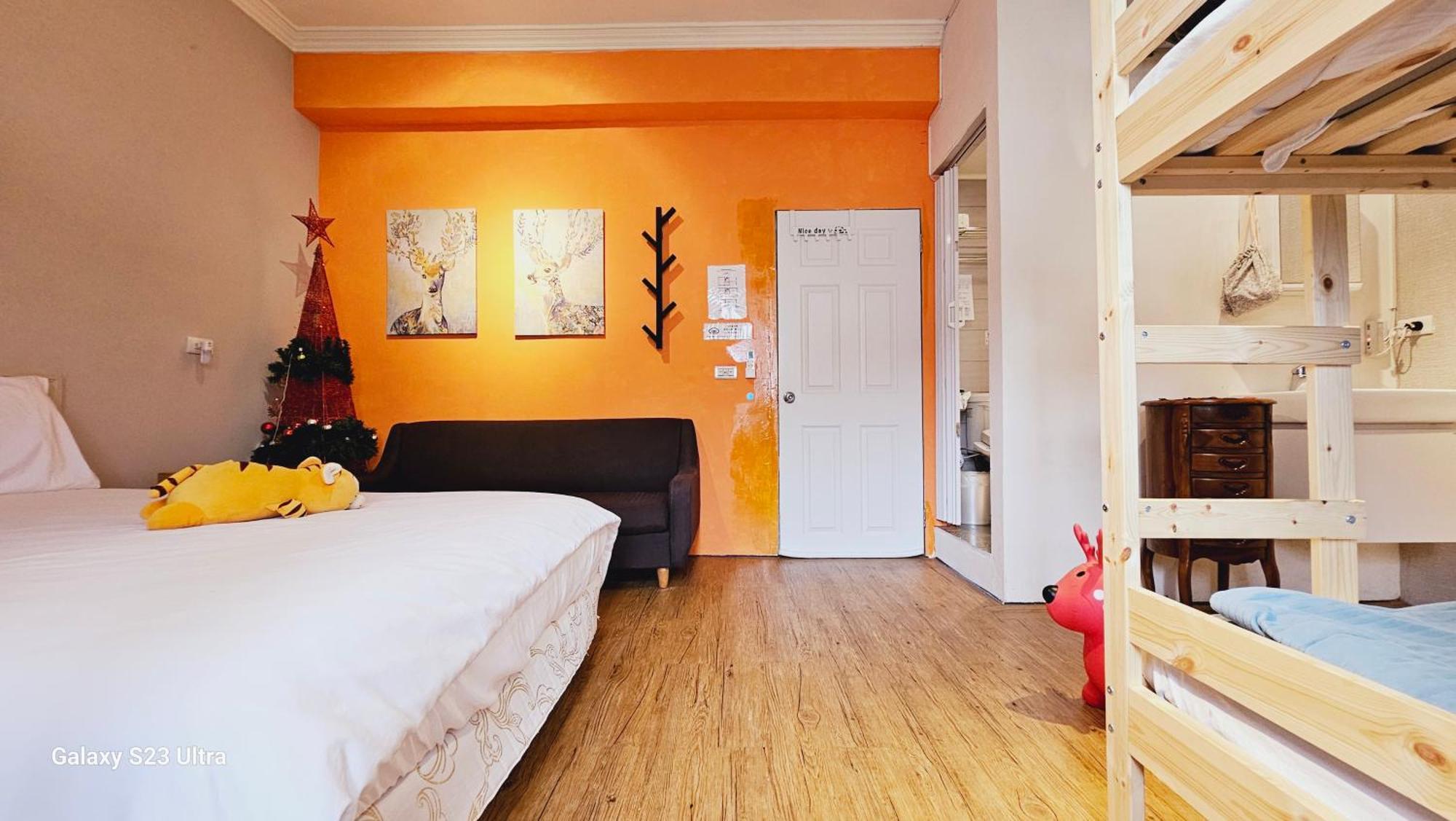 羅里濱海輕旅 Rory Hostel Luzhu Exteriör bild