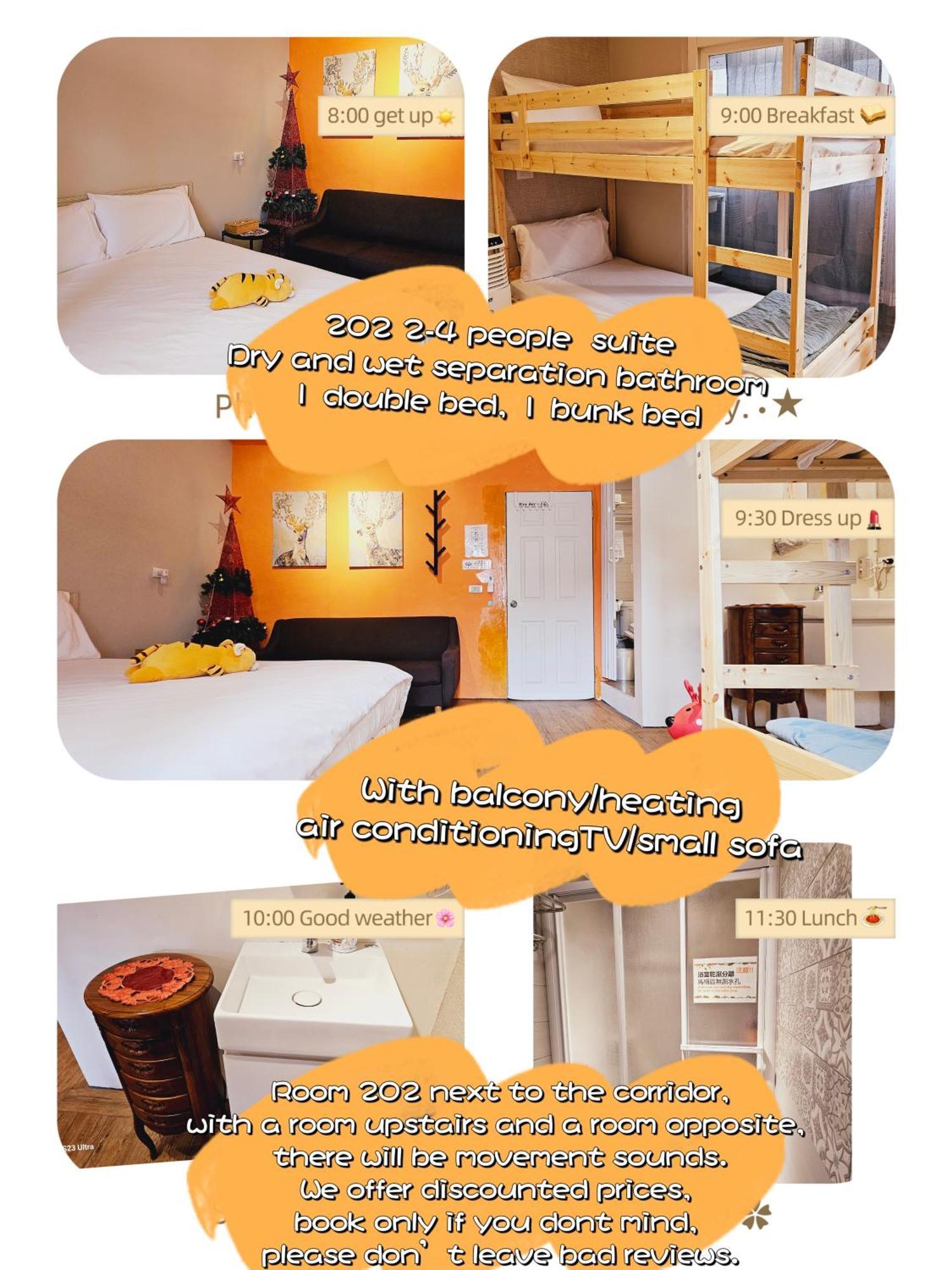 羅里濱海輕旅 Rory Hostel Luzhu Exteriör bild
